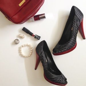 Polka Dot shoes by Steve Madden, Size 7.5