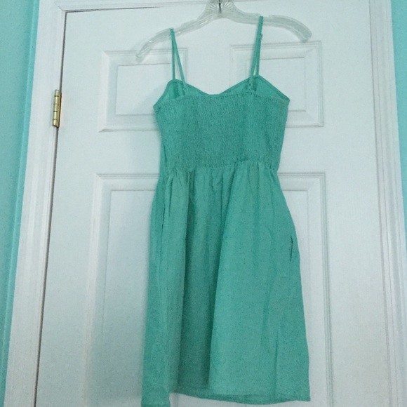 Turquoise sun dress - Picture 2 of 2