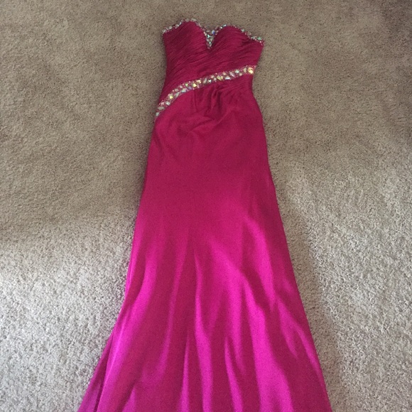 Dark Pink/ Fuchsia Dress