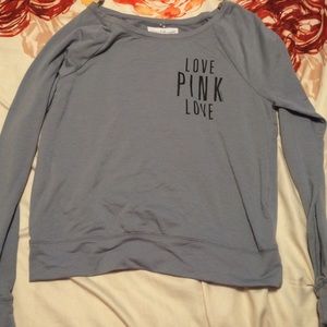 NWOT PINK VS Crew Neck Sweater