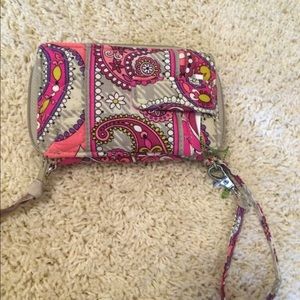 Vera Bradley wallet and holder