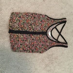 Floral tank top