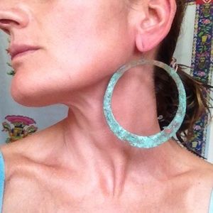 Gorgeous handmade hoops!