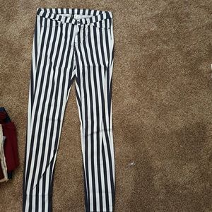 Striped jeggings
