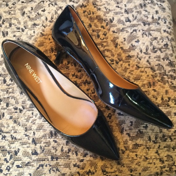 Nine West patent leather pump size 8