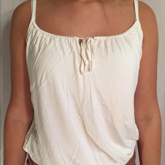 White tank top