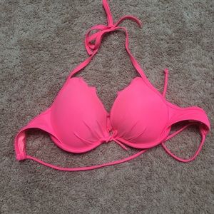 Hot pink VS Swim bikini top