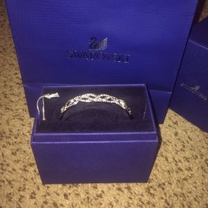 Swarovski Sterling Silver bangle bracelet