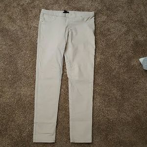 Light beige jeggings