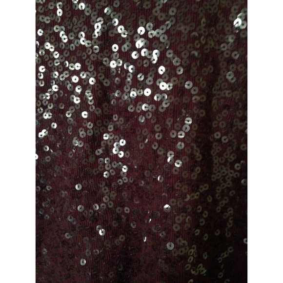 EXPRESS: Sequins Party Top - Picture 2 of 2