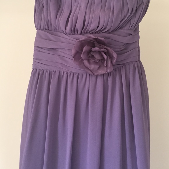 Bill Levkoff Size 4 Lilac Bridesmaid Dress