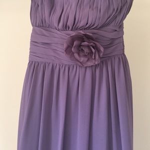 Bill Levkoff Size 4 Lilac Bridesmaid Dress