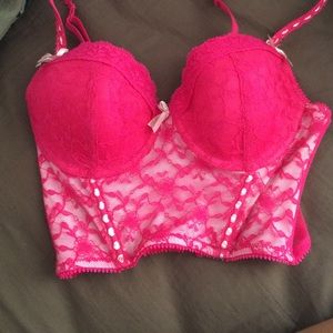 Lace Corset Bra