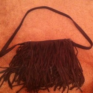 Fringe purse