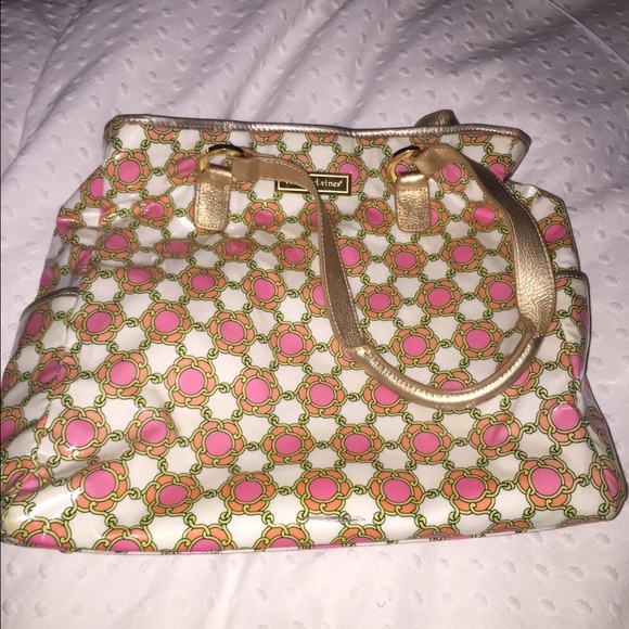 Vineyard Vines Metallic Tote