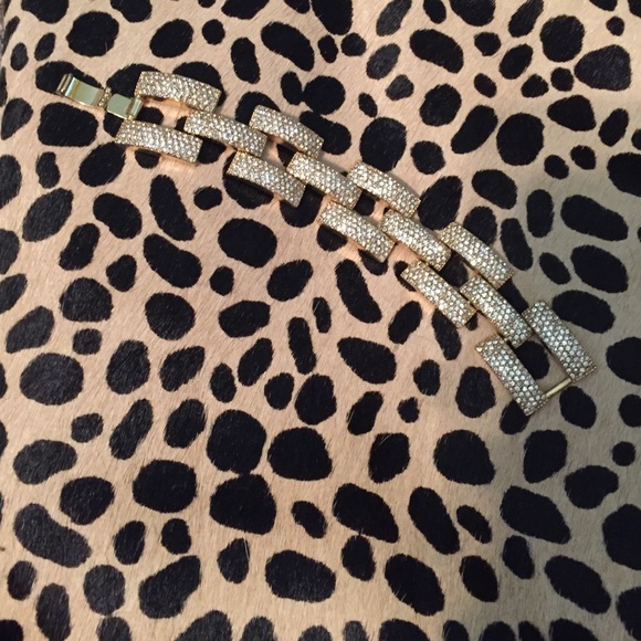 J Crew Pave Square Bracelet