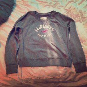 Hollister gray sweater