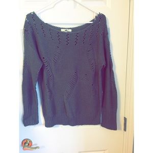 Olive green fashion sweater