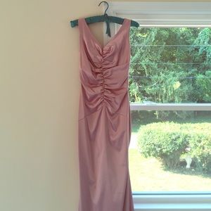 Jessica McClintock Size 4 Rosè Gown