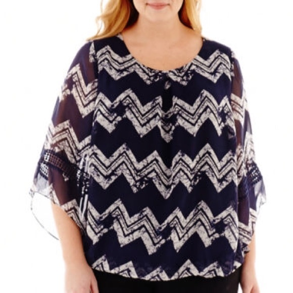 SALE 3/4-Sleeve Bubble Top