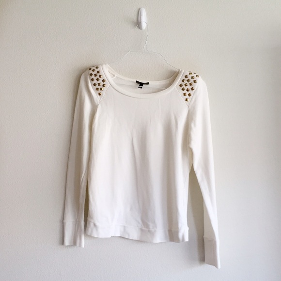 TopShop Studded Pullover Sweater