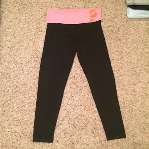 PINK Victoria's Secret yoga leggings - medium