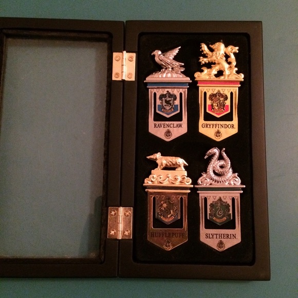 Harry Potter Metal clip bookmark set
