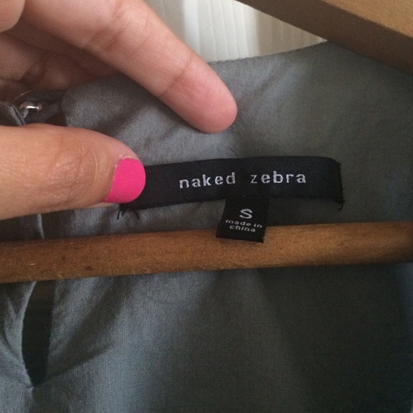 naked zebra Dress - Picture 3 of 4