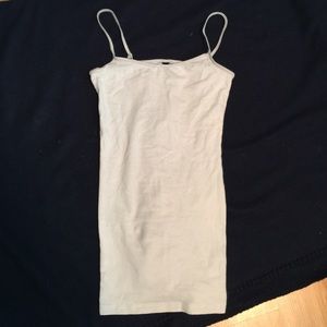 White tank top