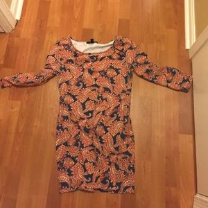 F21 Paisley printed body on dress/top