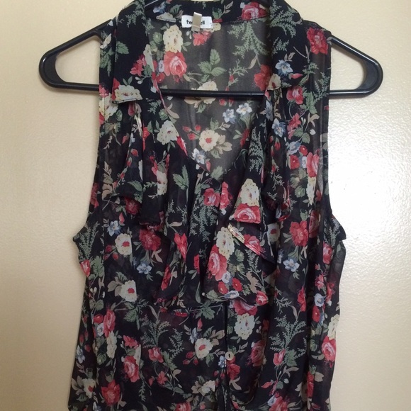 Floral dress top