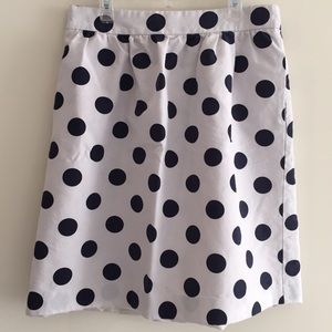 LOFT Polka Dot Skirt.
