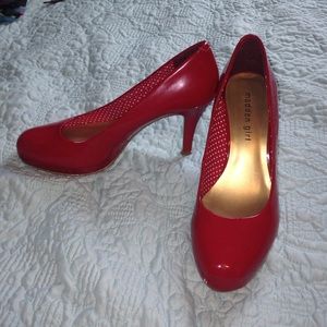 Fire Engine Red Pumps!!🎉