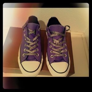 Purple Allstar converse