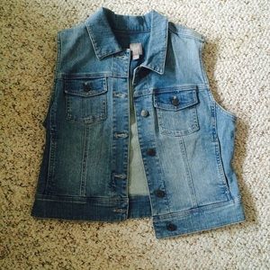 Denim vest