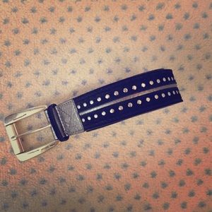 A beautiful black belt.