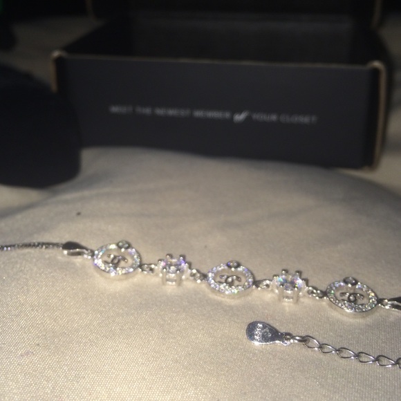 Authentic Chanel Crystal Bracelet - Picture 3 of 4