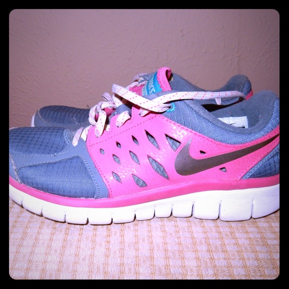 Grey & Pink shoes
