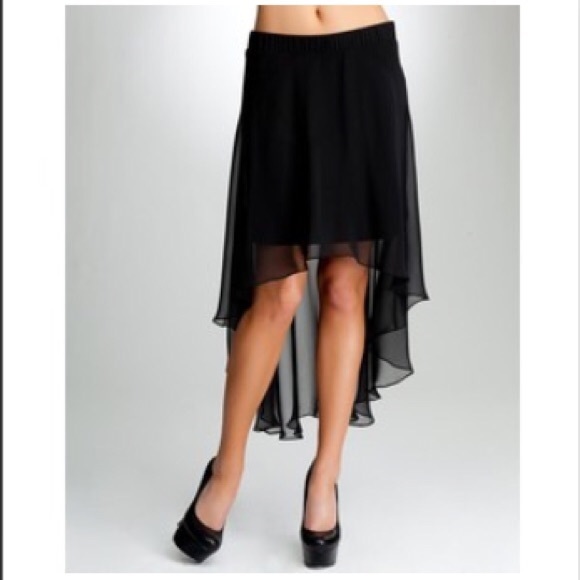 Black Bebe skirt