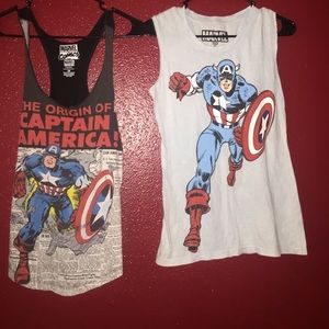 Captain America tank tops