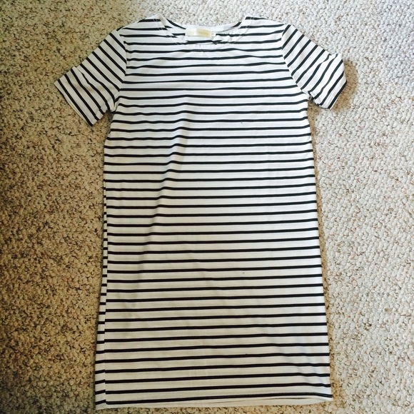 Black and white dress