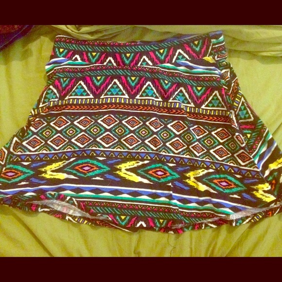 Colorful summer skirt