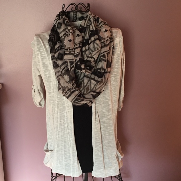 Macy's Sweaters - Gray Elbow Sleeve Sweater