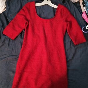 Material Girl Bright red party Dress Brand new