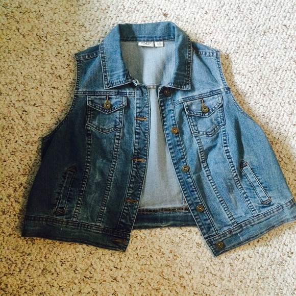 Denim vest