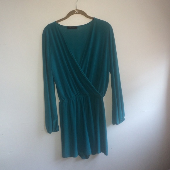 Green-blue romper, has never been worn!