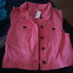 Pink vest
