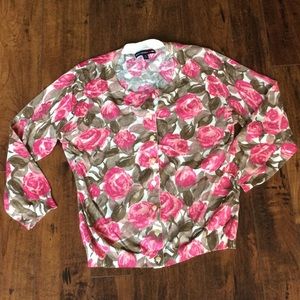 BR rose cardigan Mad Men collection