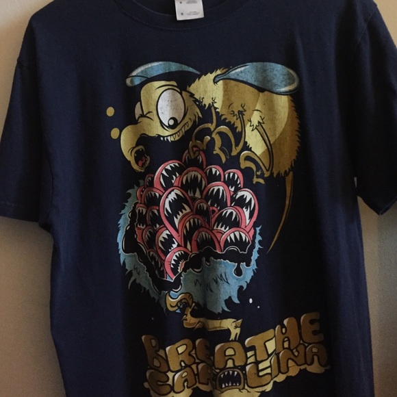 breathe carolina band t shirt