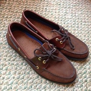 NWB Dark Brown Men's Sperrys